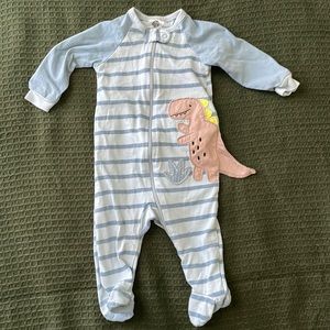 Gerber Dinosaur Pajamas - 0-3M